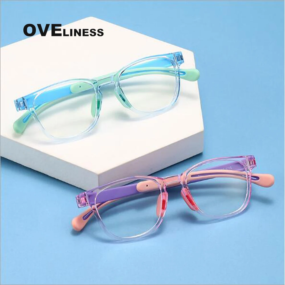Optical Children glasses frame for boy girl kid's TR90 eyeglasses frames Myopia Prescription eye glasses eyewear Spectacles
