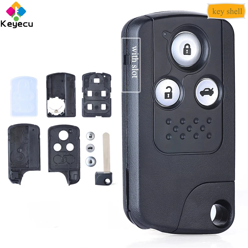 Запасной смарт чехол KEYECU для автомобильного ключа с дистанционным управлением 3
