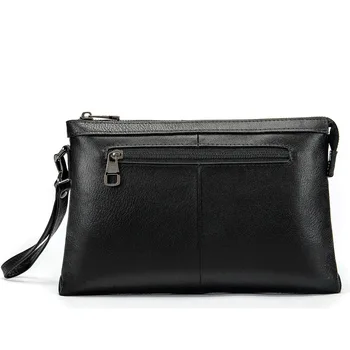 

2019 Spring New Business Casual Handbags, Genuine Leather man's Envelope, man's Envelope