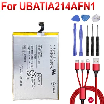 3.7V 2320mAh 8.6Wh UBATIA214AFN1 replacement Battery For UBATIA214AFN1 rechargeable new polymer li-ion baterias+USB cable+toolki