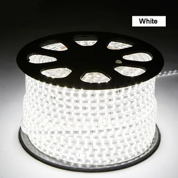 

SMD 5050 AC220V LED Strip Flexible Light 60leds/m Waterproof Led Tape LED Light With Power Plug 1M/2M/3M/5M/6M/8M/9M/10M/15M/20M