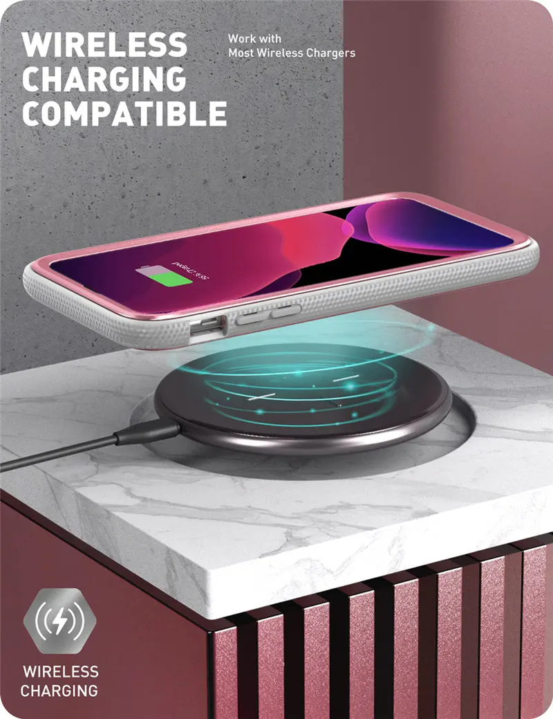 I-BLASON для iPhone 11 6,1 чехол( выпуск) Magma полный корпус бампер сверхмощный защитный чехол со встроенной защитной пленкой