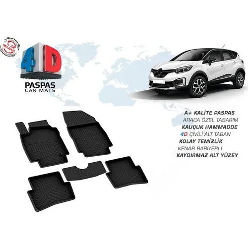 Omsaline Misura Per Renault Captur 4D Nero (2012-)