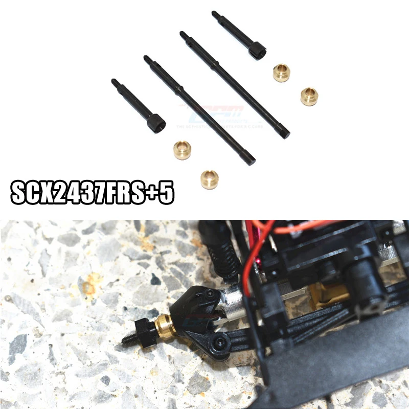 GPM Axial 1/24 4WD SCX24 DEADBOLT AXI90081 AXI00002 45 Steel Front CVD