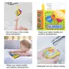 Soft Cloth Books Rustle Sound Infant Books Baby Books Quiet Books Educational Stroller Rattle Toys for Newborn Baby 0-12 month 3