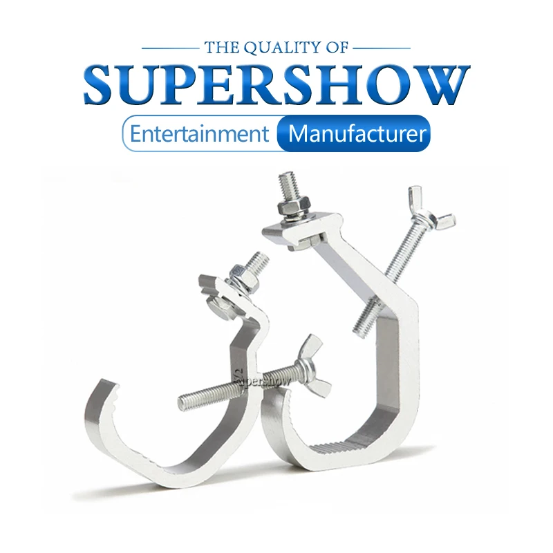 10 шт./лот алюминий освещение крючки станок и сценические аксессуары для LED dj диско