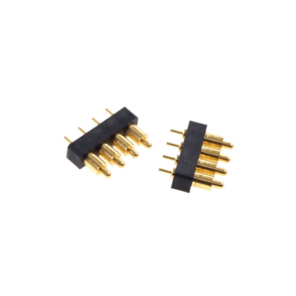 Pin Pogo Caricato A Molla 5 Pezzi 4 Posizioni Per Cartuccia Stampante Hp45 Modulo Hp78 Foro Passante A Fila Singola