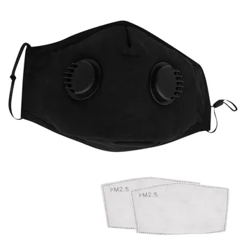 

Fashion Unisex Mouth Masks Cotton Breathable Pm2.5 Mouth Mask Dust Proof Pollution Mask Cloth Activated Carbon Filter Mascarar