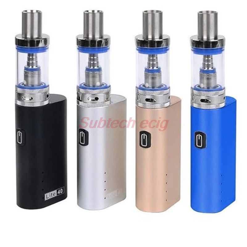 Lite 40W Kit Starter vape kits Mini 40w box mod bulit-in 2200mAh battery vaporizer 3ml Airflow tank e cigs vapor vs Ekifee 40W