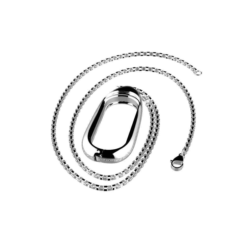 Mi4 3 Silver Браслет Mijobs Mi Band 4 с металлическим ожерельем, чехол на запястье для Mi Band 4/3, браслет Correa Mi Band 4 Mi Band 3 из нержавеющей стали - Цвет: Mi4 3 Silver