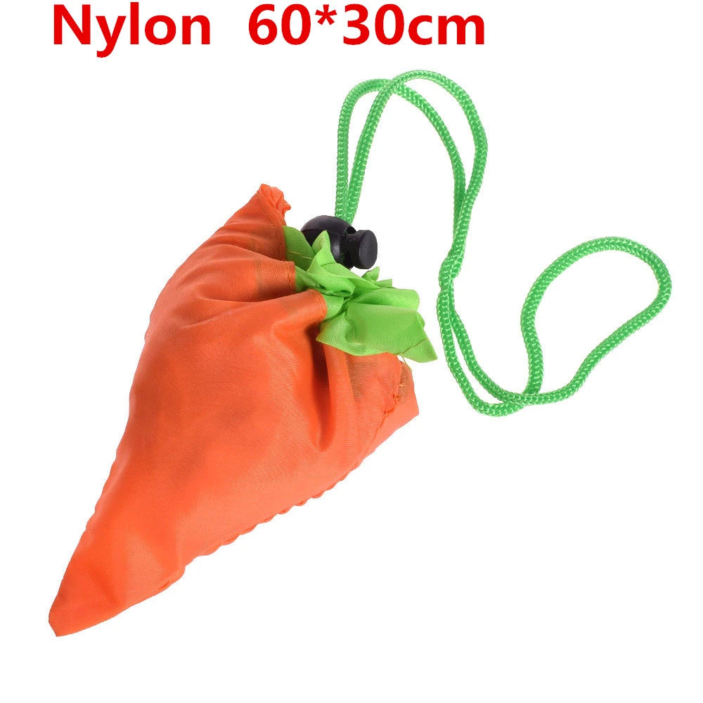 M Модная женская складная Экологичная хозяйственная сумка с принтом, удобная перерабатываемая большая емкость, фруктовая овощная продуктовая сумка - Цвет: M
