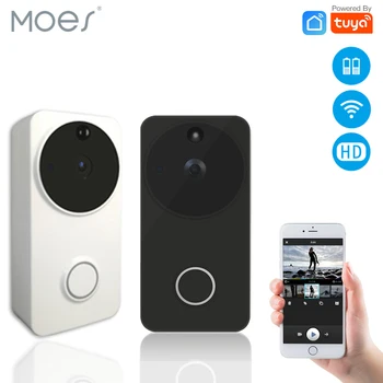 

Tuya WiFi Wireless Smart Video Doorbell Camera Full HD PIR Motion Detection Night Vision Camera