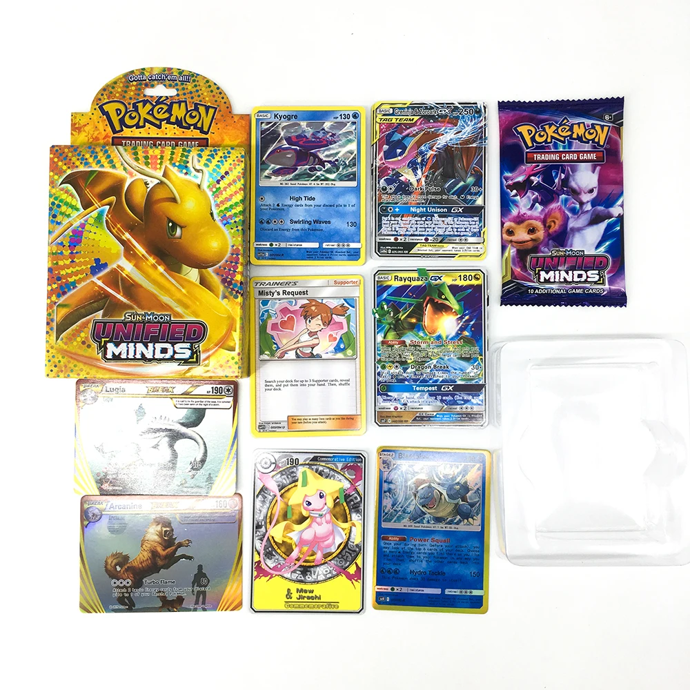 50 pièces Pokemon GO cartes GX formateurs TGA TEAM BREAK 3D carte Flash épée & bouclier soleil & lune cadeau à collectionner jouet enfant