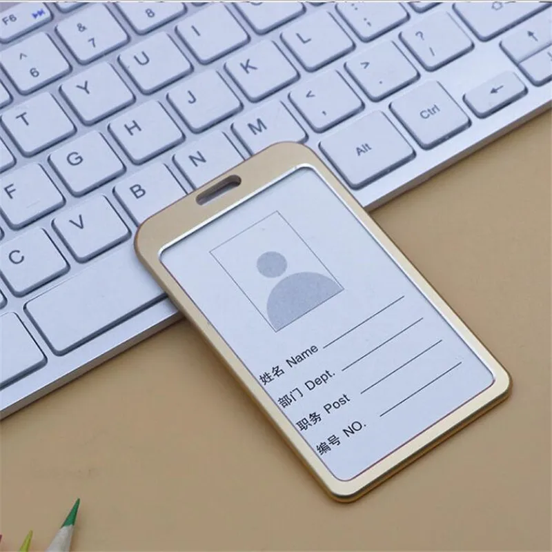 Sleek Metal Business Card and ID Holder Wallet