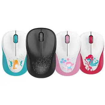 

Fashion Girl Cute Cartoon 1500 DPI Wireless Mause Computer Receiver Mini Mouse Office Study Game Mice for PC Laptop