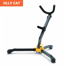 Металлическая Портативная подставка для саксофона флейты кларнет кронштейн складной для альт тенор сопрано саксофон флейта стойка для кларнета Штатив Держатель