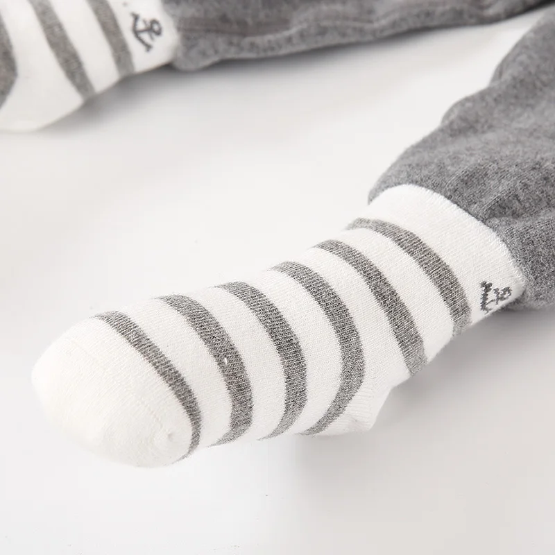 Baby footed pants leggings long trousers 0-6-12months kid lycry cotton sleepwear trousers pyjamas pants