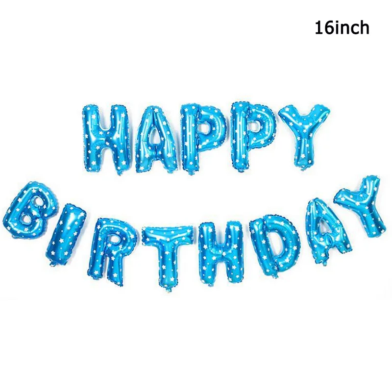 WEIGAO First Birthday Photo Clips Banner Garlands One Year Old Blue 1 Number Balloons Baby Shower Boy Birthday Decor Supplies - Цвет: 13pcs flags 1