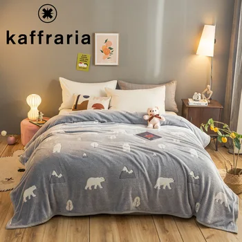 

Blanket Winter Thickened Snowflake Fleece Blanket Warm Flannel Bed Sheet Coral Fleece Blanket 2021