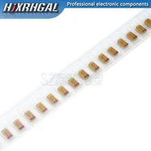 10 шт. в упаковке Тип 106 107 476 105 226 336 224 475 10V 16 V, алюминиевая крышка, 25В 35В 6,3 V 0,22 мкФ 1 мкФ 4,7 мкФ 10 мкФ 22 мкФ 33 мкФ 47 мкФ 100 мкФ танталовый конденсатор с алюминиевой крышкой