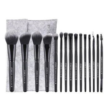

15Pcs/Set Make Up Brushes Powder Foundation Contour and Eye Brushes Makeup Brush Set With Bag