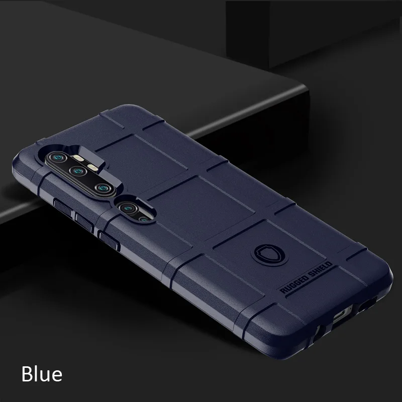Для Xiaomi mi Note10 Pro mi Примечание 10 Чехол прочный защитный чехол для Xiaomi mi CC9 Pro чехол противоударный чехол - Цвет: Blue