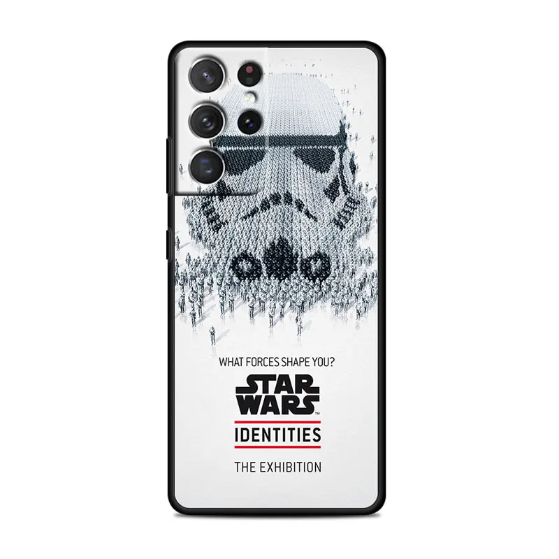 Star Wars hero battle For Samsung Galaxy S22 S21 Ultra S20 FE Lite S10 S9 S8 Plus 5G Silicone Soft Black Phone Case kawaii phone case samsung Cases For Samsung