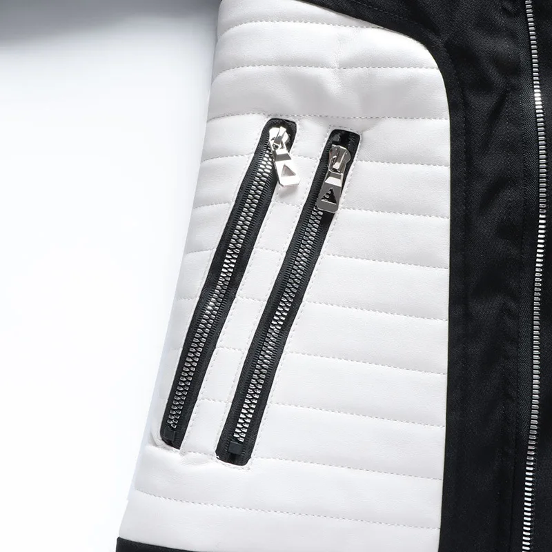 40 градусов морозостойкая русская зимняя куртка мужская одежда высшего качества воротник из натурального меха Толстая теплая белая утка вниз Мужская зимняя куртка