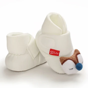 

Newborn Baby Socks Shoes Boys Girls Star Toddler First Walkers Booties Cotton Comfort Soft Anti-slip Warm Infant Crib Shoes Hot