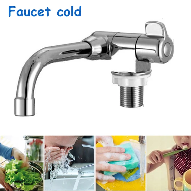 $US $33.68  Cold Water Tap Single Hole Universial Kitchen Bathroom Faucet Camper Car Accessories Vanity Vessel 