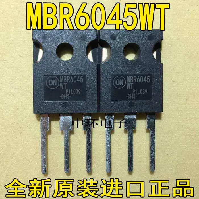 

10pcs/lot MBR6045PT MBR6045WT STPS6045CW 60A45V
