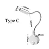 LED Hose Wall Lamp  1W 3W  Flexible Hotel Bedside Reading Wall Light Modern Fashion Book Lights Aluminum LED Bulb AC85-265V 3