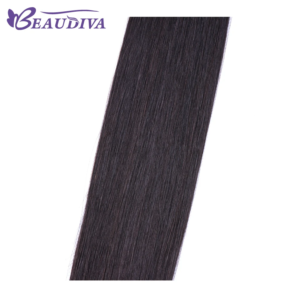 Beaudiva волосы для наращивания Remy человеческие волосы пучки с закрытием перуанские накладные волосы 3 пучка прямые пучки с кружевом