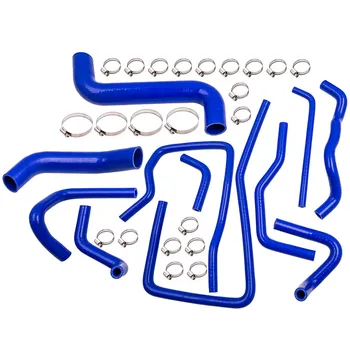 

11 Pcs Silicone Radiator Hose with Clamps Kit For Subaru Impreza WRX EJ207 2002