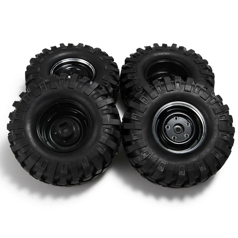 

Remote Control Tire Set Hubs For Axial SCX10 D9 Wheel Rims Kit Hobbies