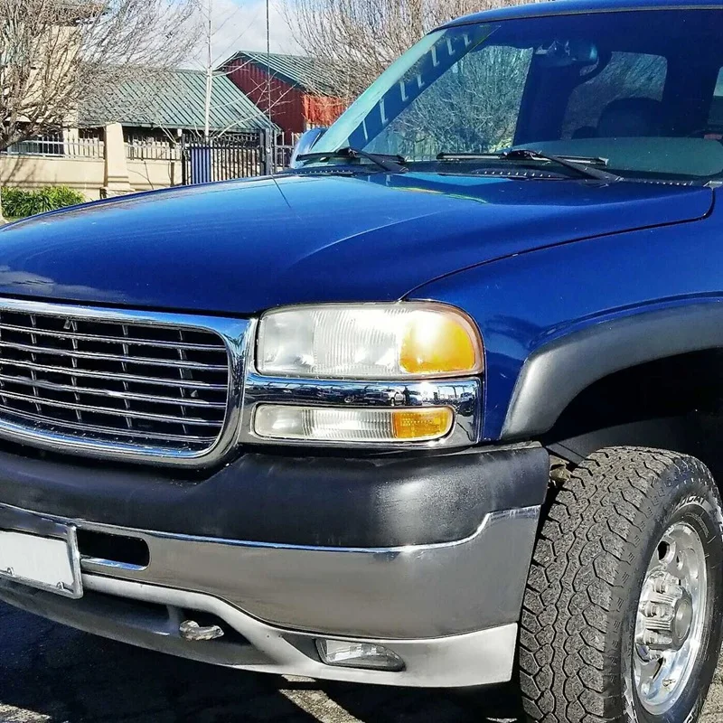 Подходит 00-06 г mc Yukon 99-02 г mc Sierra бампер прозрачные Противотуманные фары лампы левый+ правый