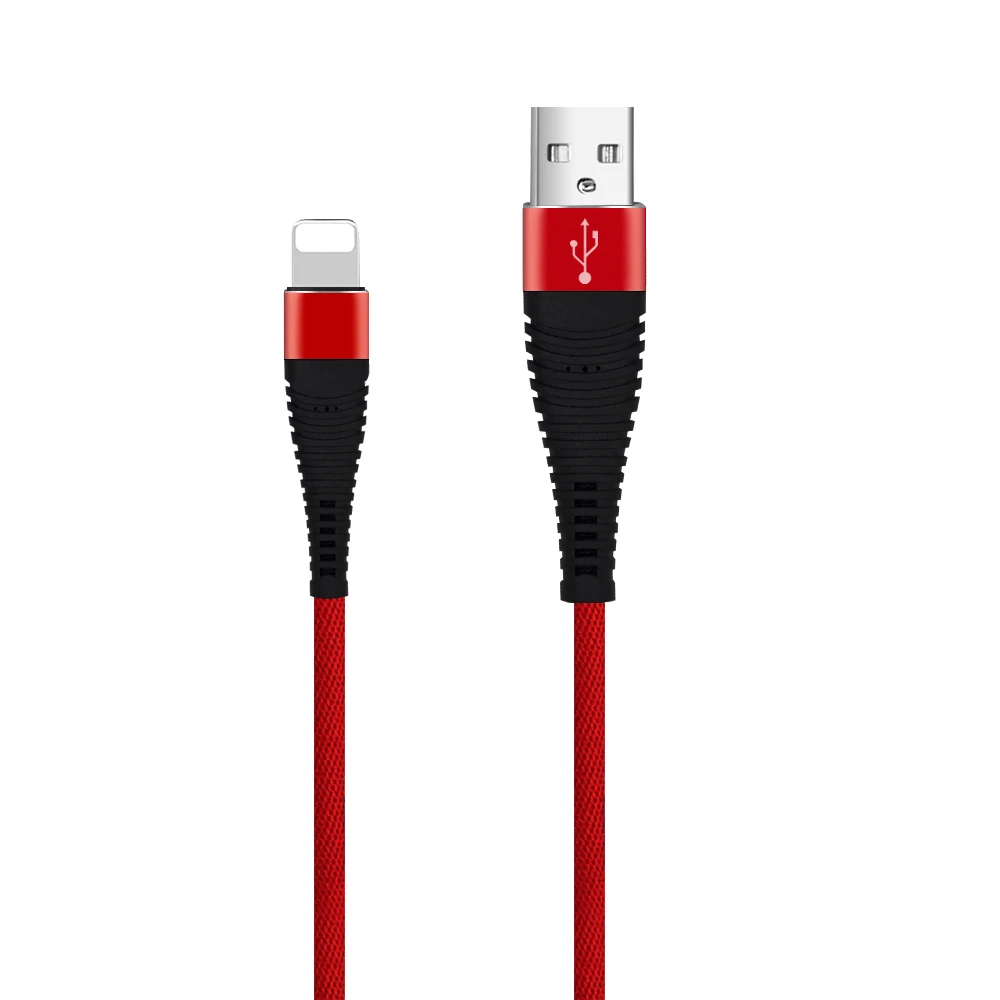 Swalle кабель для быстрой зарядки и передачи данных для iPhone huawei samsung Micro USB для Xiaomi шнур iPhone 11 xr чехол Micro USB кабель - Цвет: Lightning