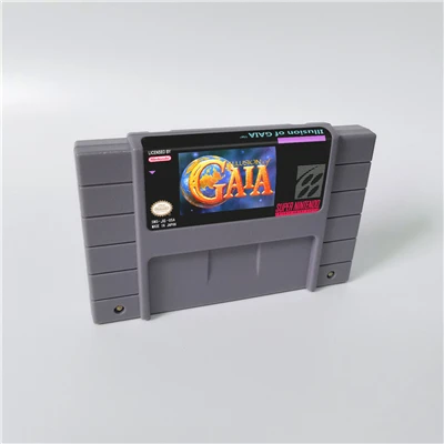 US $8.98 10% OFF|Illusion of Gaia RPG Game Card US Version English Language Battery Save|Replacement Parts & Accessories| | - AliExpress