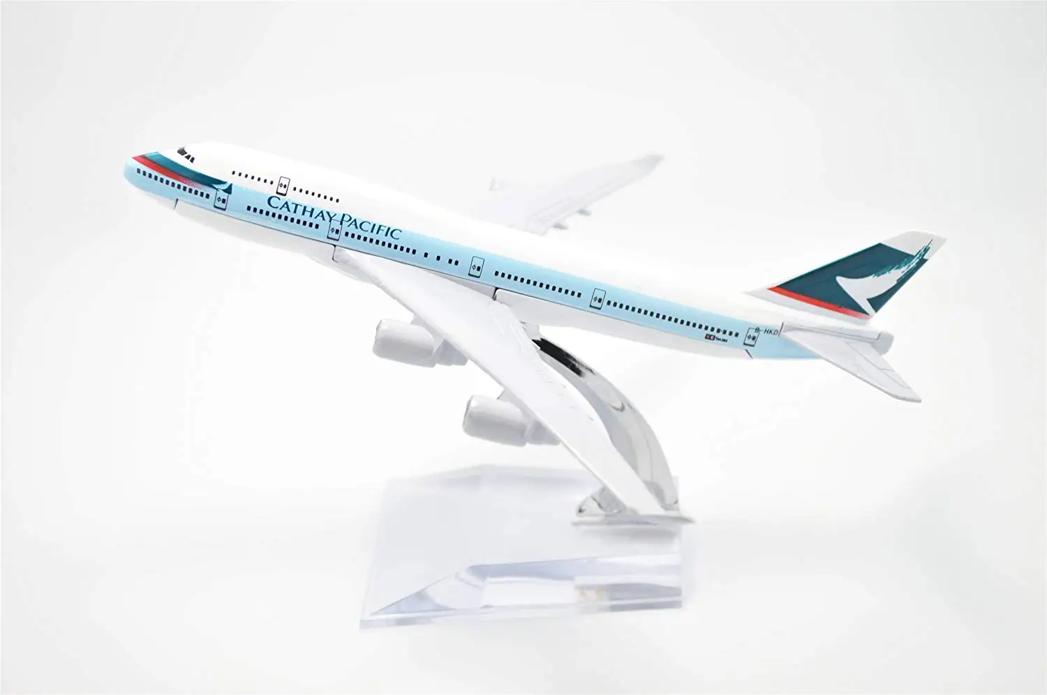 Династия Тан (TM) 1:400 16 см Боинг B747 400 Cathay Pacific Airways металлическая модель самолета