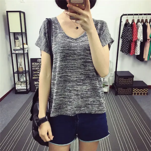 M-XXL новые летние топы женские футболки женская одежда повседневная модная женская футболка AW7896
