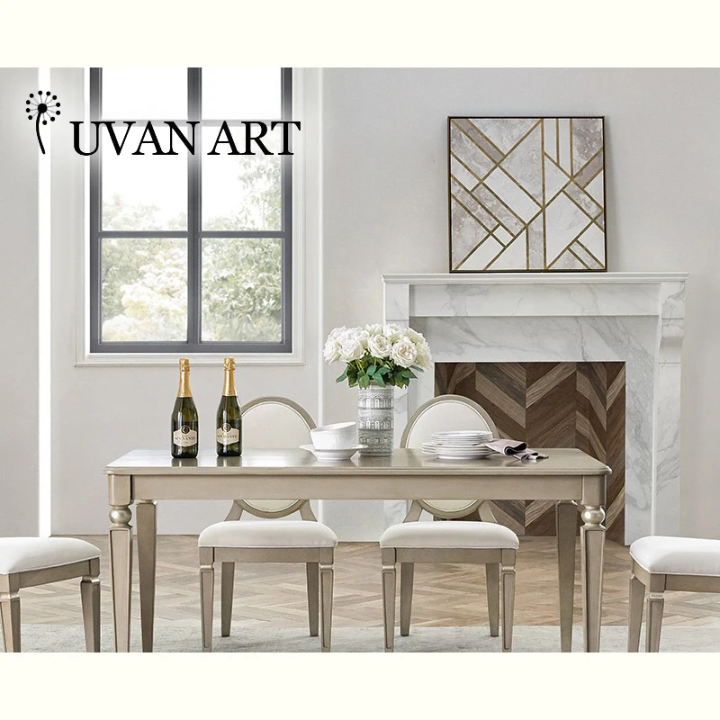 Американский светильник ный легкий роскошный обеденный стол и стул