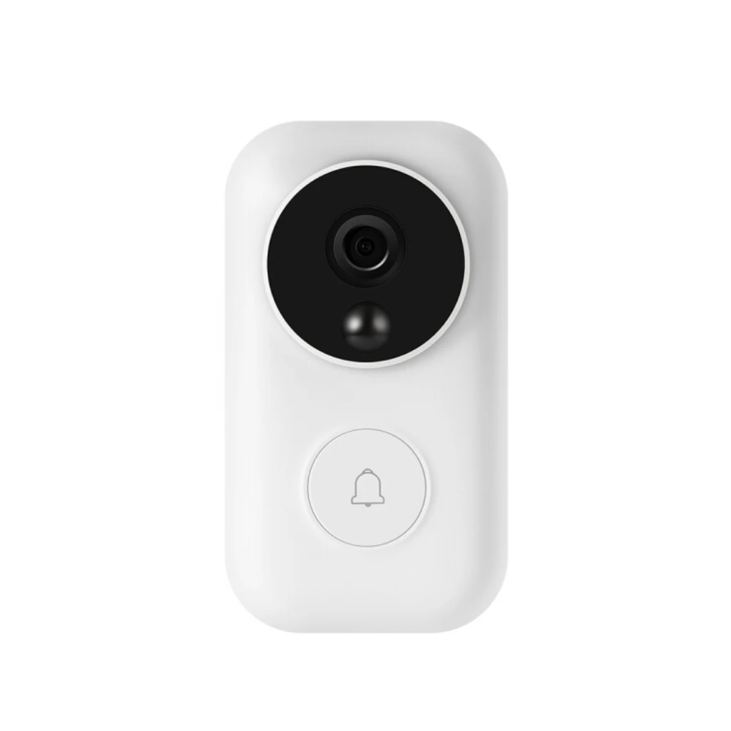 Only Doorbell Xiaomi Zero AI распознавание лица 720P ИК ночного видения Видео набор дверных звонков Обнаружение движения SMS Push домофон Облачное хранение - Цвет: Only Doorbell