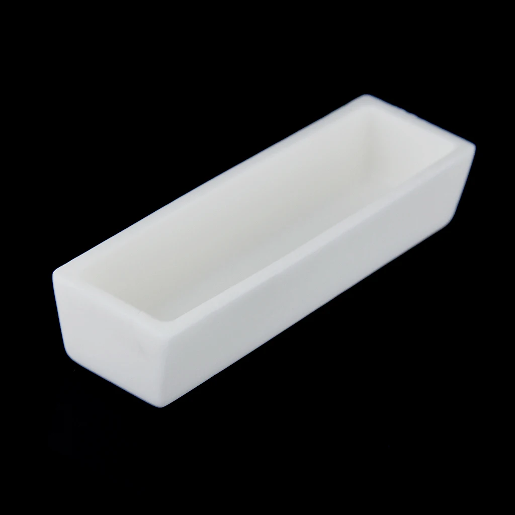 100x30x20mm Alumina Ceramic Corundum Crucible Boat Sample Holder for Tube Muffle Furnaces