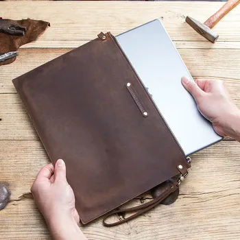 

Luxury Retro Cow Leather Case Cover For iPad 9.7inchTablet Sleeve Pouch Notebook Case Bag