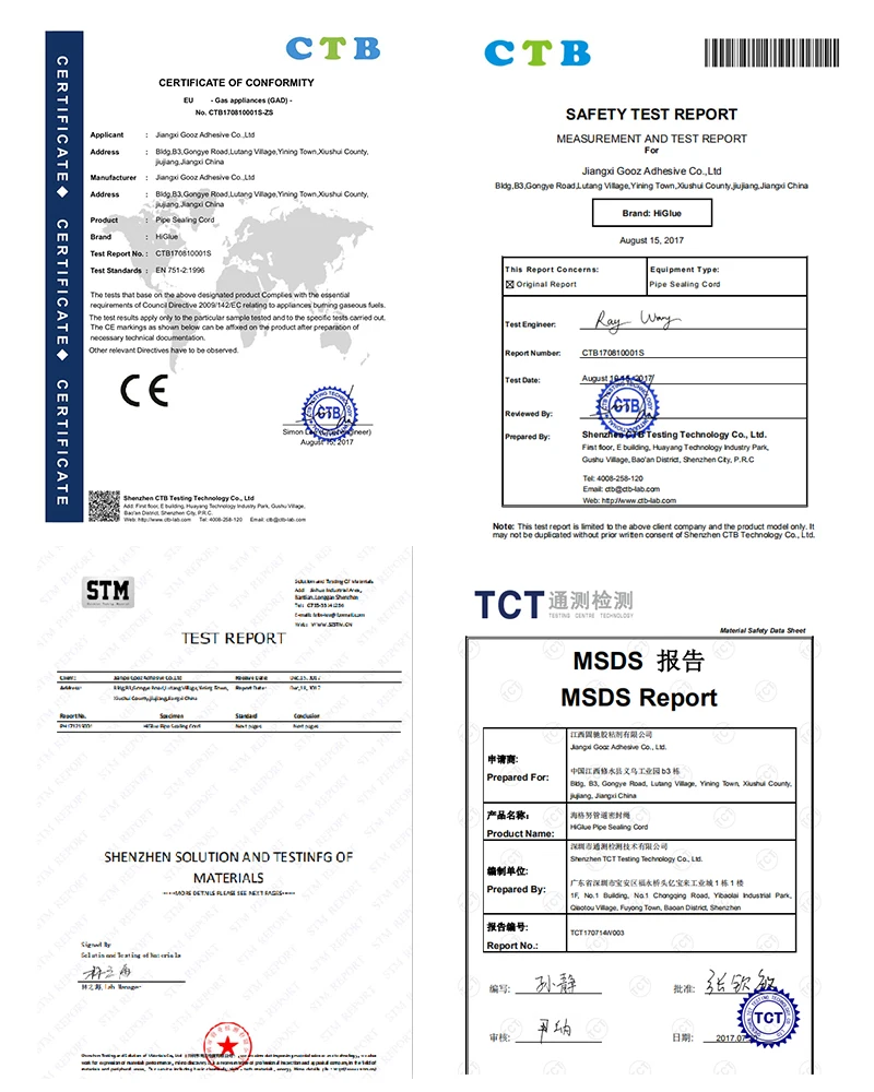 certifications