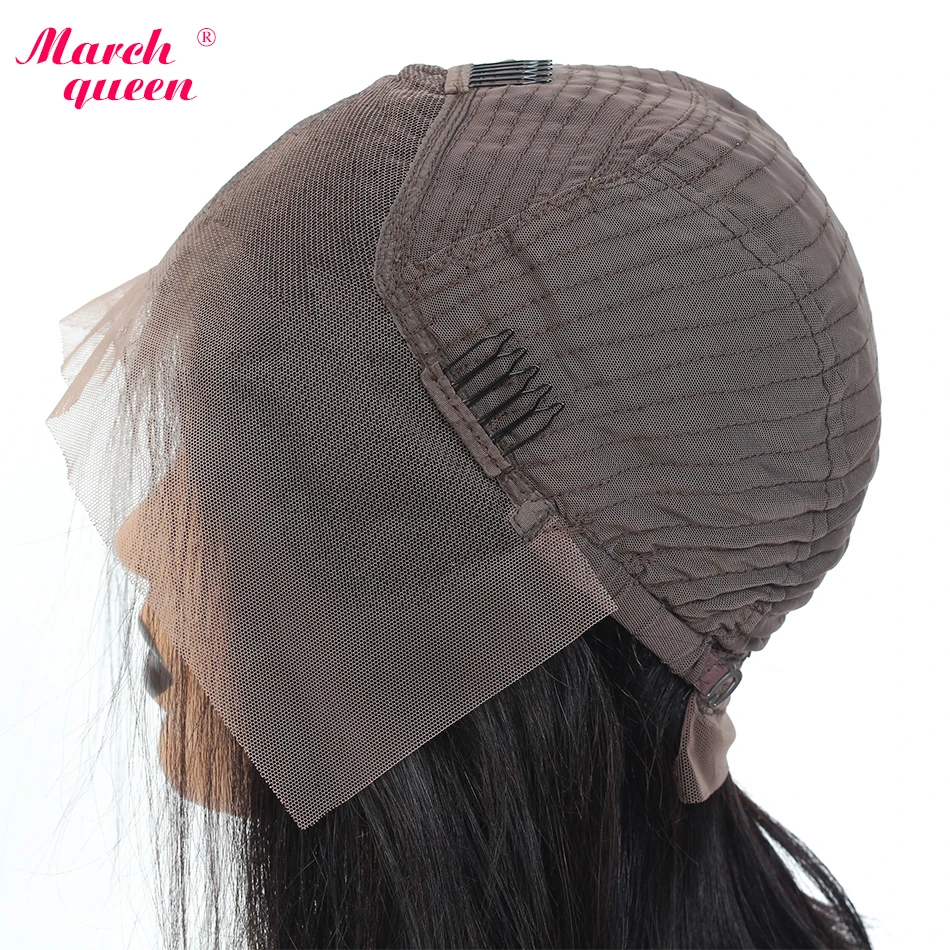 Marchqueen боб парики на кружеве бразильские Прямые remy человеческие волосы короткие