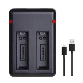 

Insta360 Battery Replacement USB Dual Charger For Insta360 One X Battery Charger Micro And Type-c Power Invisible Accessories
