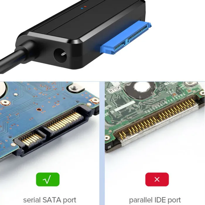 SATA к USB кабель 3,0 2,5/3,5 дюймов HDD SSD жесткий диск конвертер портативный линейный адаптер GY88