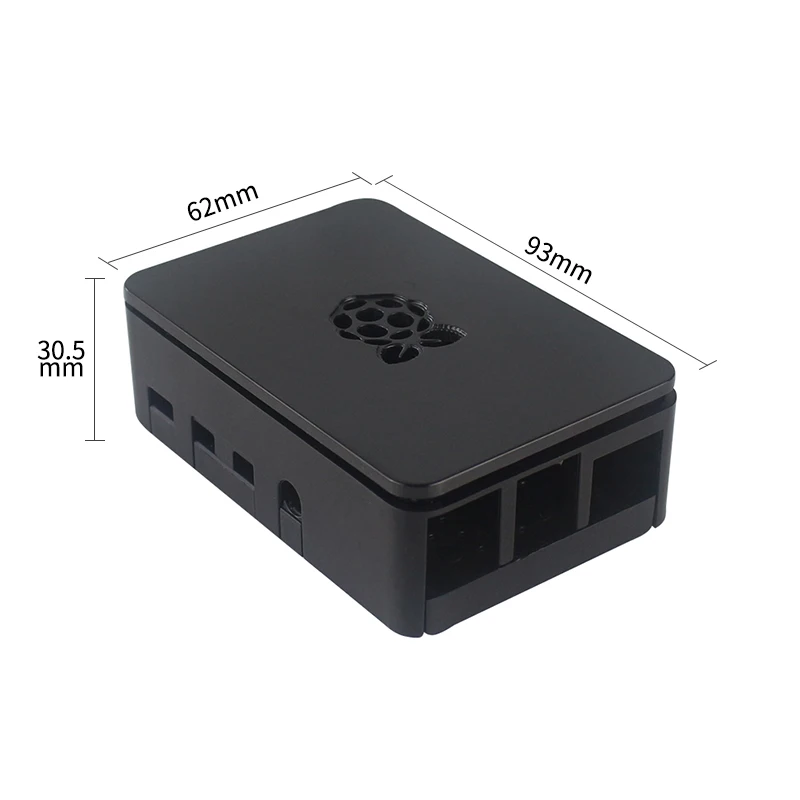 Raspberry Pi 4 чехол ABS корпус пластиковая коробка черный белый прозрачный защитный корпус Поддержка вентилятора охлаждения для Raspberry Pi 4 Модель B