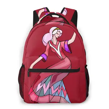 

Colourful Comic Characters Designer School Bags for College Daypack